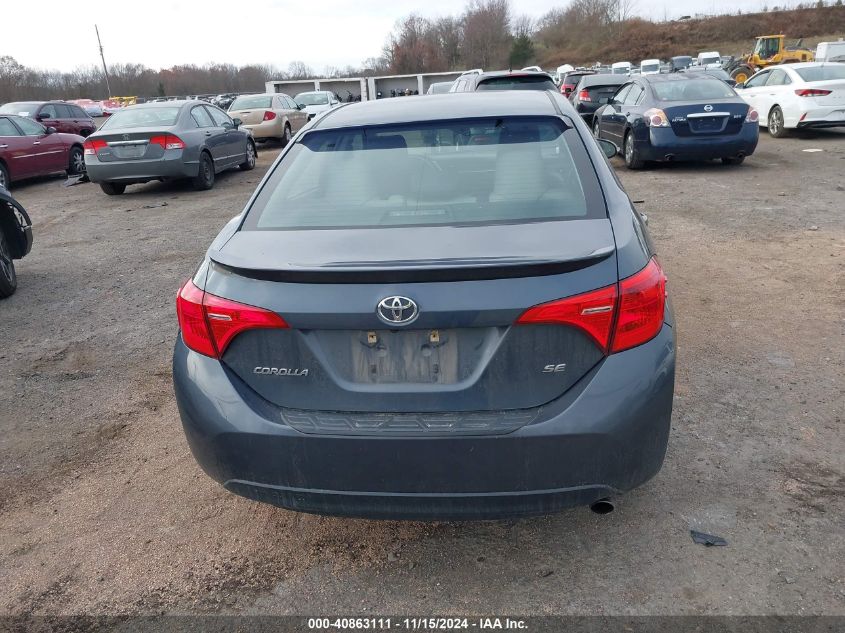 2017 Toyota Corolla Se VIN: 2T1BURHE5HC784887 Lot: 40863111