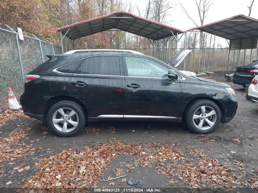 2012 Lexus Rx 350 VIN: 2T2BK1BA2CC131709 Lot: 40863123