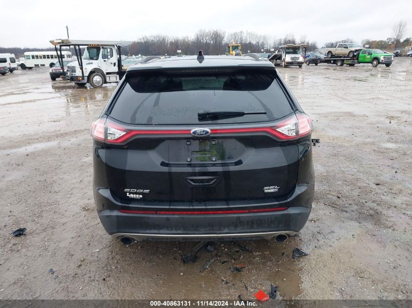 2017 Ford Edge Sel VIN: 2FMPK4J94HBC34208 Lot: 40863131