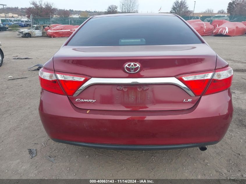 2015 Toyota Camry Le VIN: 4T1BF1FK6FU993555 Lot: 40863143