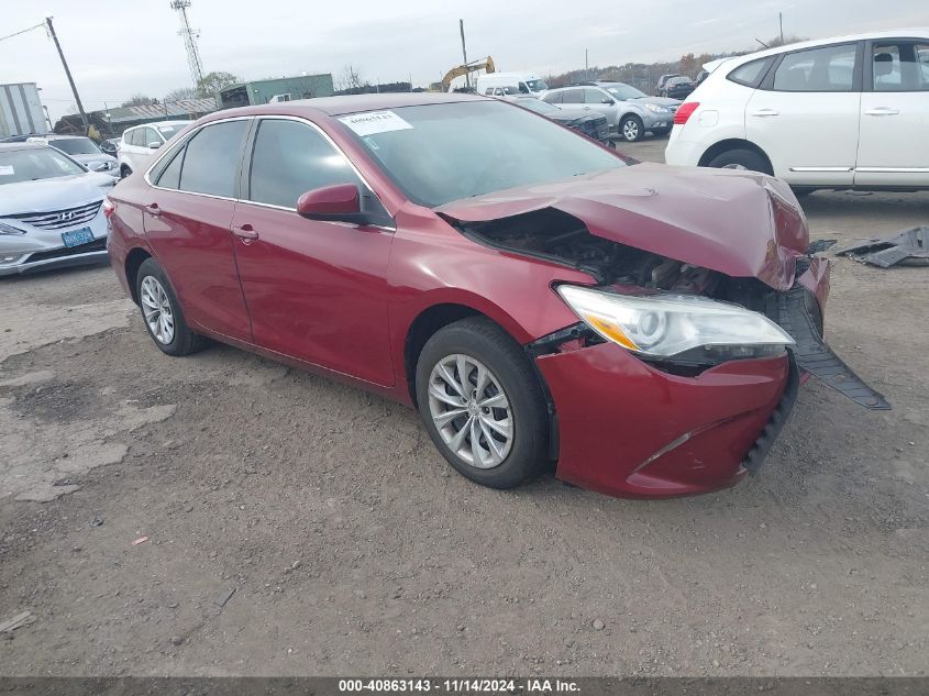 VIN 4T1BF1FK6FU993555 2015 Toyota Camry, LE no.1