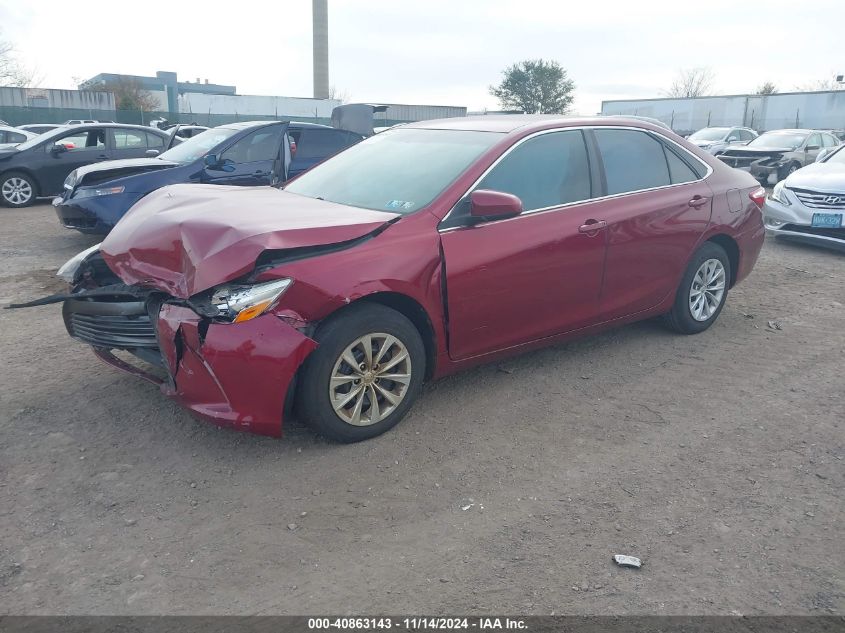 VIN 4T1BF1FK6FU993555 2015 Toyota Camry, LE no.2