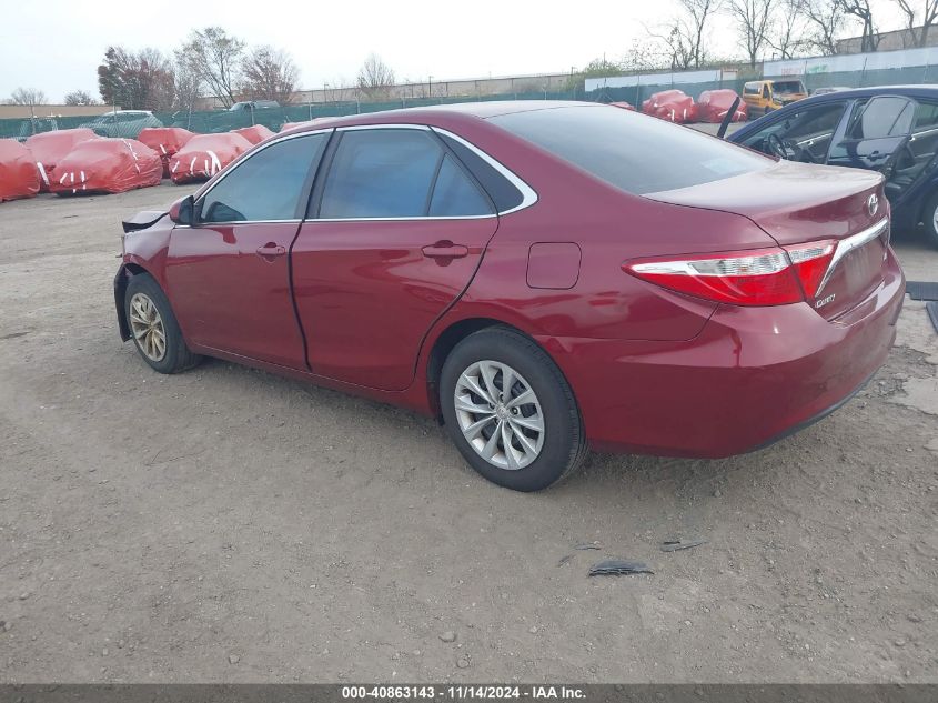 VIN 4T1BF1FK6FU993555 2015 Toyota Camry, LE no.3