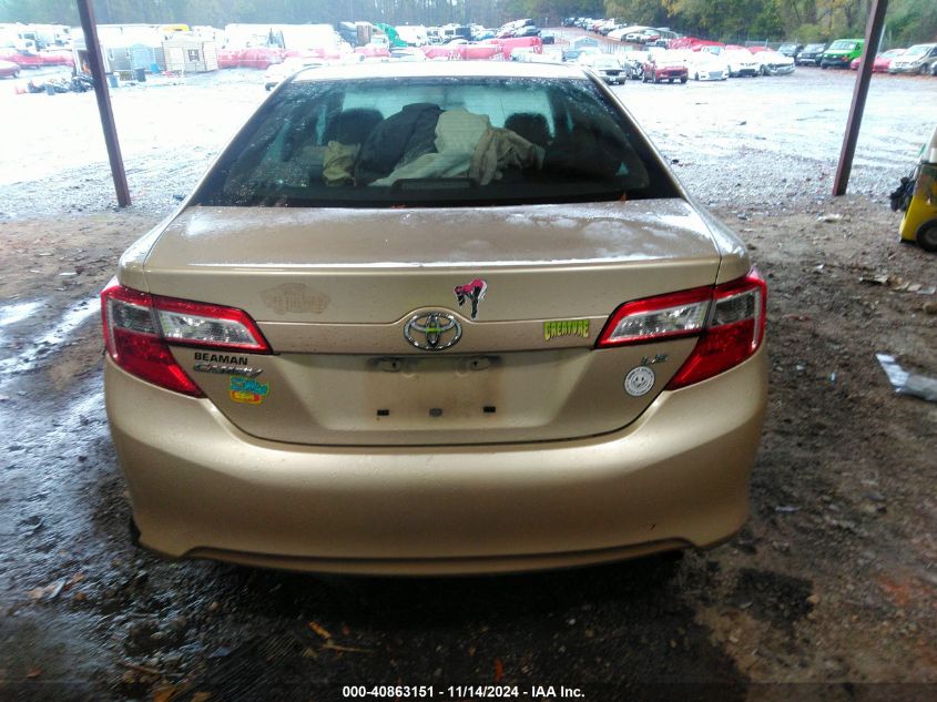 2012 Toyota Camry Le VIN: 4T4BF1FK4CR218608 Lot: 40863151