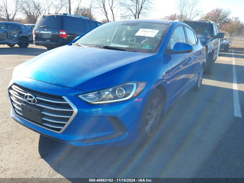 2017 Hyundai Elantra Se VIN: KMHD84LF3HU144949 Lot: 40863162