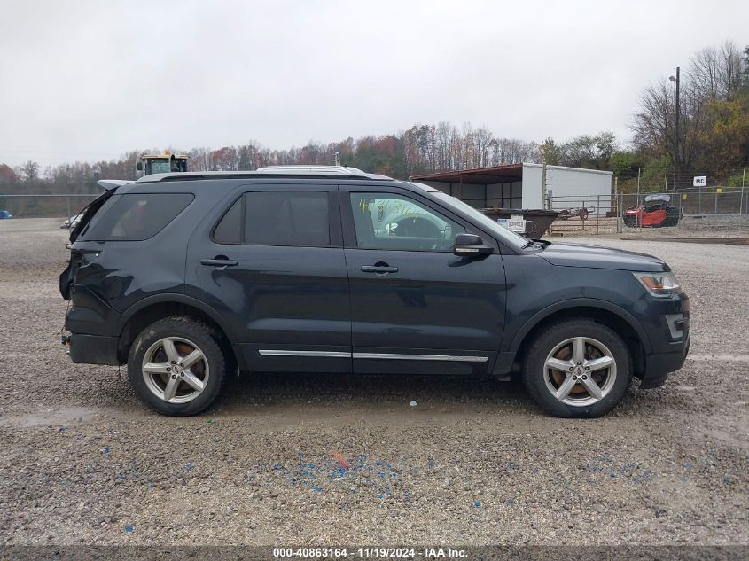 2017 Ford Explorer Xlt VIN: 1FM5K8DH4HGA78570 Lot: 40863164