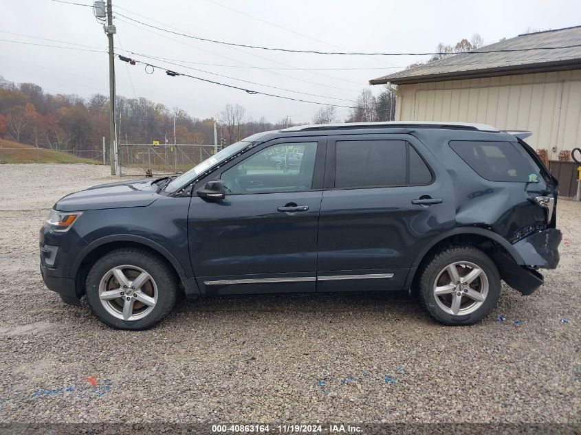 2017 Ford Explorer Xlt VIN: 1FM5K8DH4HGA78570 Lot: 40863164