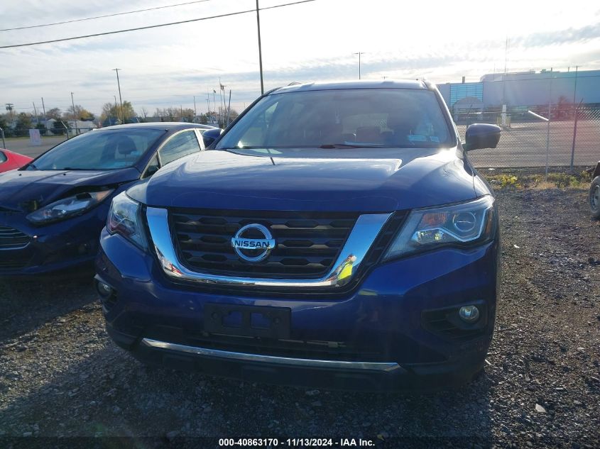 2019 Nissan Pathfinder Sl VIN: 5N1DR2MM1KC612656 Lot: 40863170