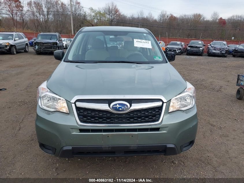 2015 Subaru Forester 2.5I VIN: JF2SJAAC2FG529973 Lot: 40863182