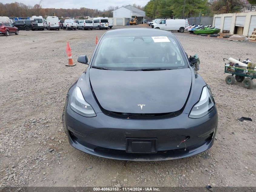 2023 Tesla Model 3 Long Range Dual Motor All-Wheel Drive VIN: 5YJ3E1EB2PF686312 Lot: 40863183