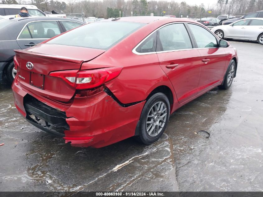 2015 HYUNDAI SONATA SE - 5NPE24AF3FH090492