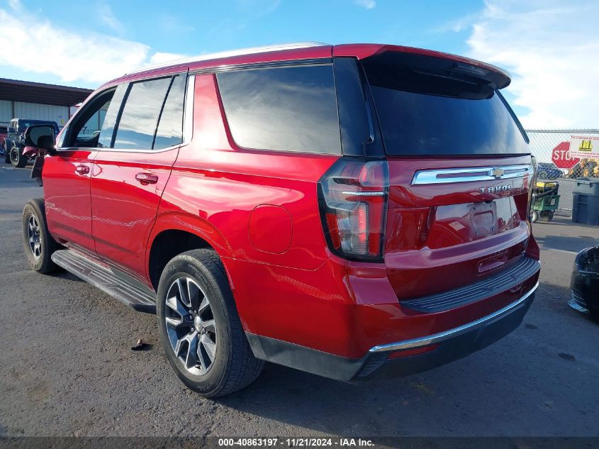 2021 Chevrolet Tahoe 2Wd Lt VIN: 1GNSCNKD4MR138808 Lot: 40863197