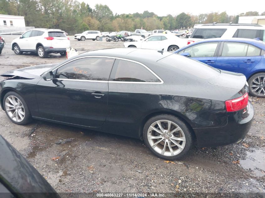 2014 Audi A5 2.0T Premium VIN: WAUCFAFR1EA054946 Lot: 40863227