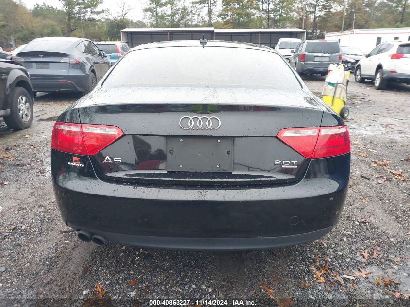 2014 Audi A5 2.0T Premium VIN: WAUCFAFR1EA054946 Lot: 40863227