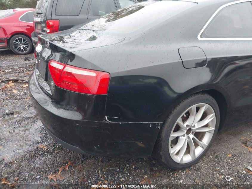 2014 Audi A5 2.0T Premium VIN: WAUCFAFR1EA054946 Lot: 40863227