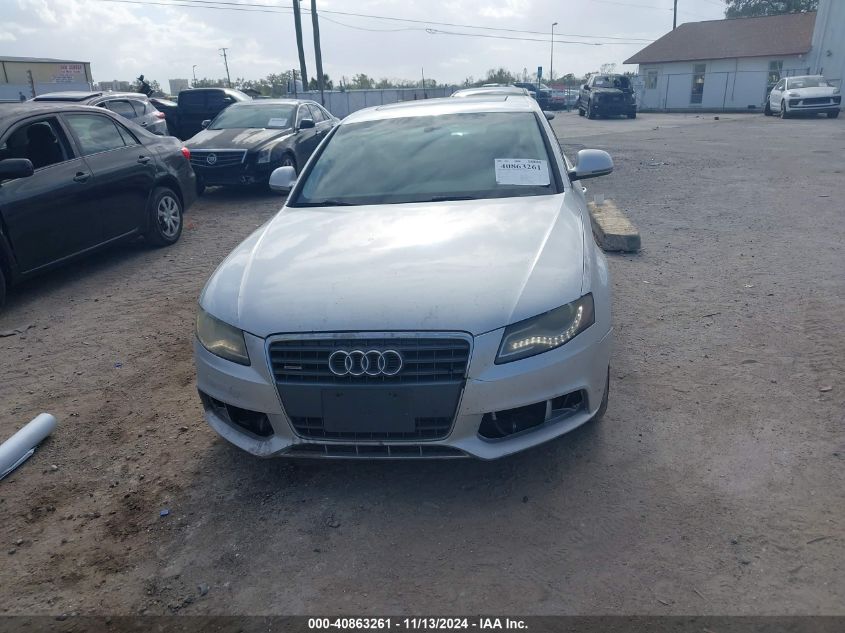 2009 Audi A4 2.0T Premium VIN: WAUSF78K99N037437 Lot: 40863261