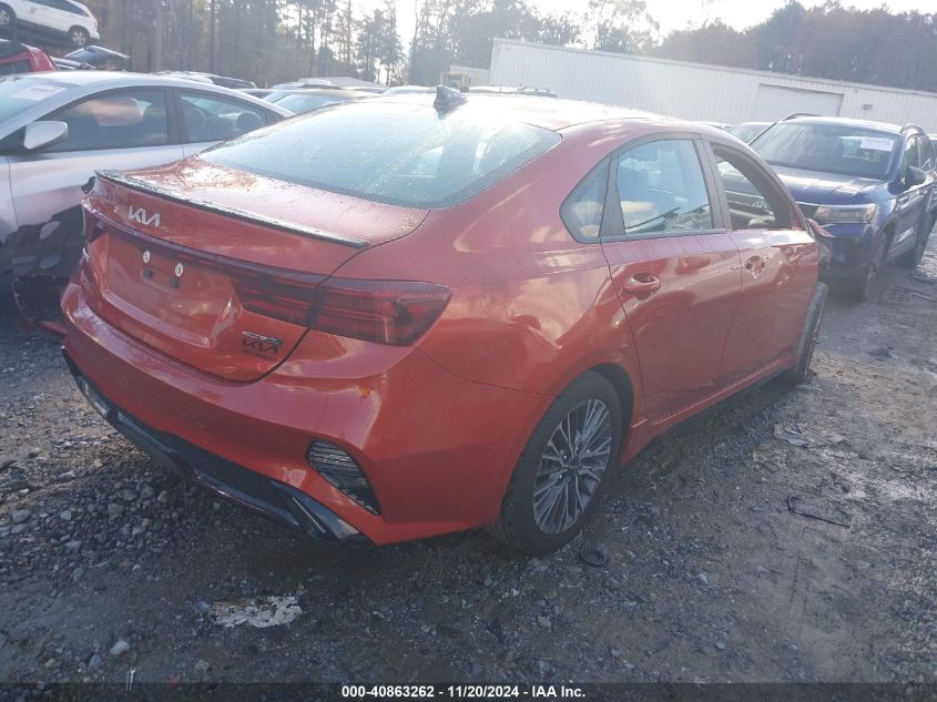 2023 Kia Forte Gt-Line VIN: 3KPF54AD6PE662946 Lot: 40863262