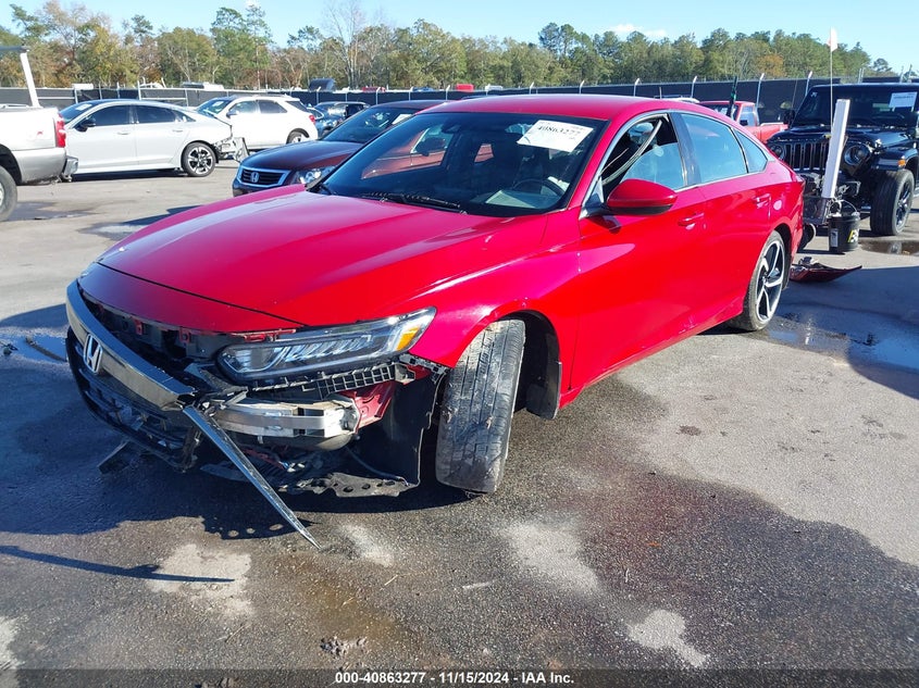 2018 HONDA ACCORD VIN: 1HGCV1F38JA134175