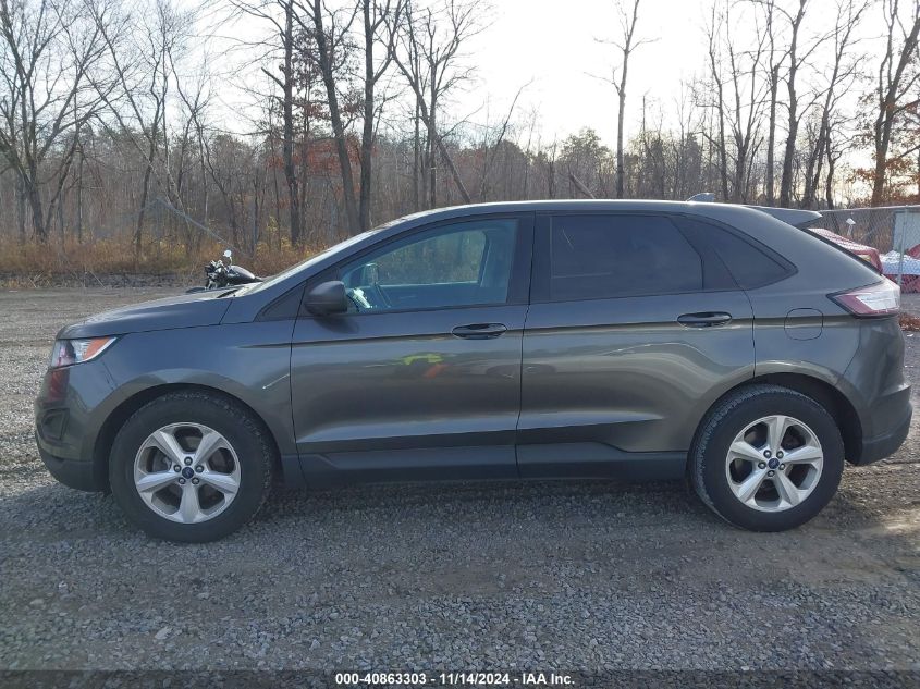 2016 Ford Edge Se VIN: 2FMPK3G90GBB69714 Lot: 40863303