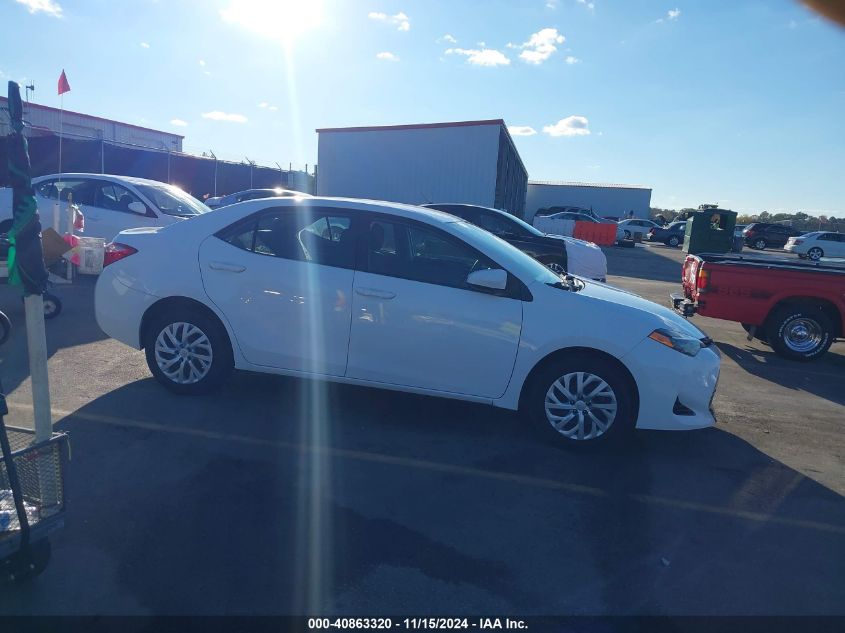 2018 Toyota Corolla Le VIN: 5YFBURHE1JP850163 Lot: 40863320