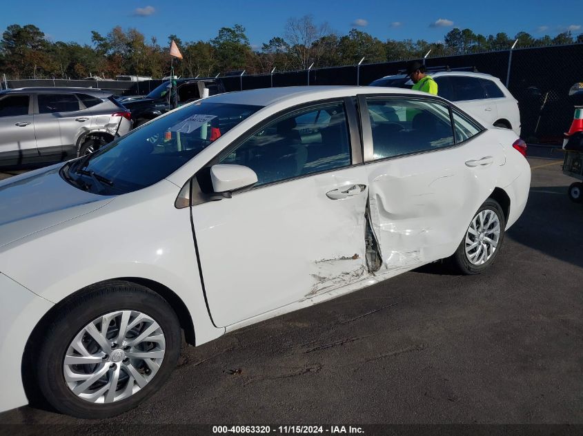 2018 Toyota Corolla Le VIN: 5YFBURHE1JP850163 Lot: 40863320