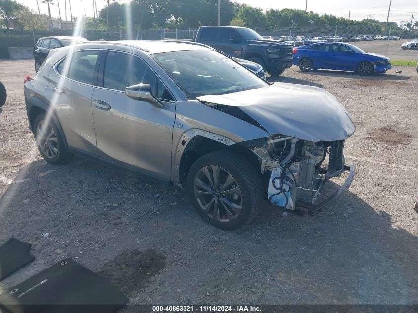 VIN JTHY3JBH3K2014256 2019 Lexus UX 200, F Sport no.1