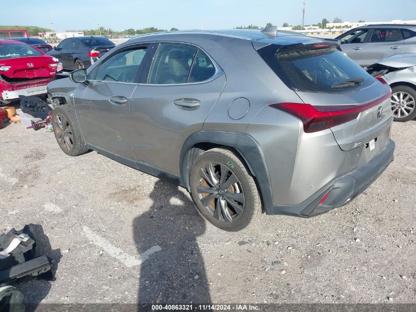 VIN JTHY3JBH3K2014256 2019 Lexus UX 200, F Sport no.3