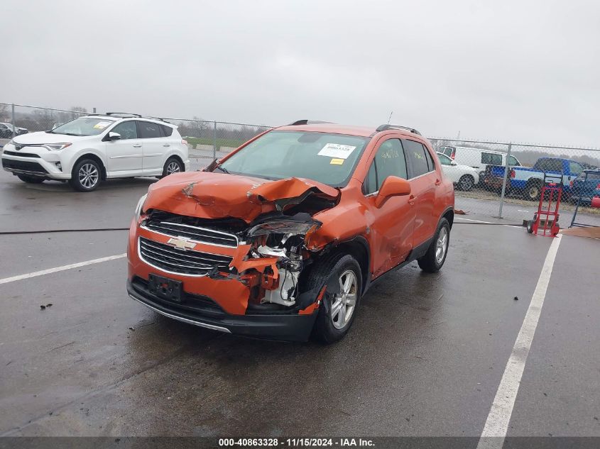 2015 Chevrolet Trax Lt VIN: KL7CJLSB3FB263202 Lot: 40863328