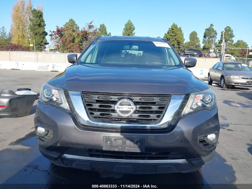 2017 Nissan Pathfinder Sv VIN: 5N1DR2MN9HC680320 Lot: 40863333