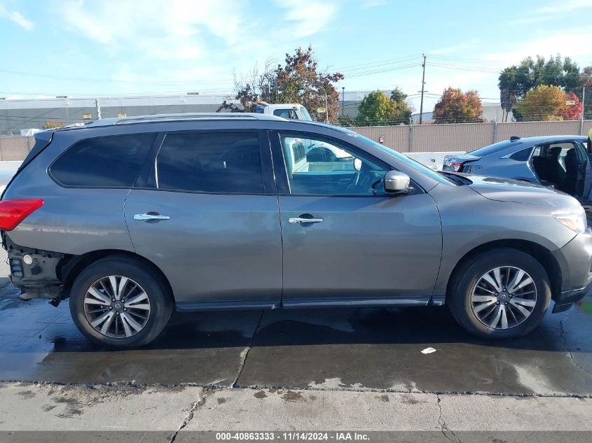 2017 Nissan Pathfinder Sv VIN: 5N1DR2MN9HC680320 Lot: 40863333