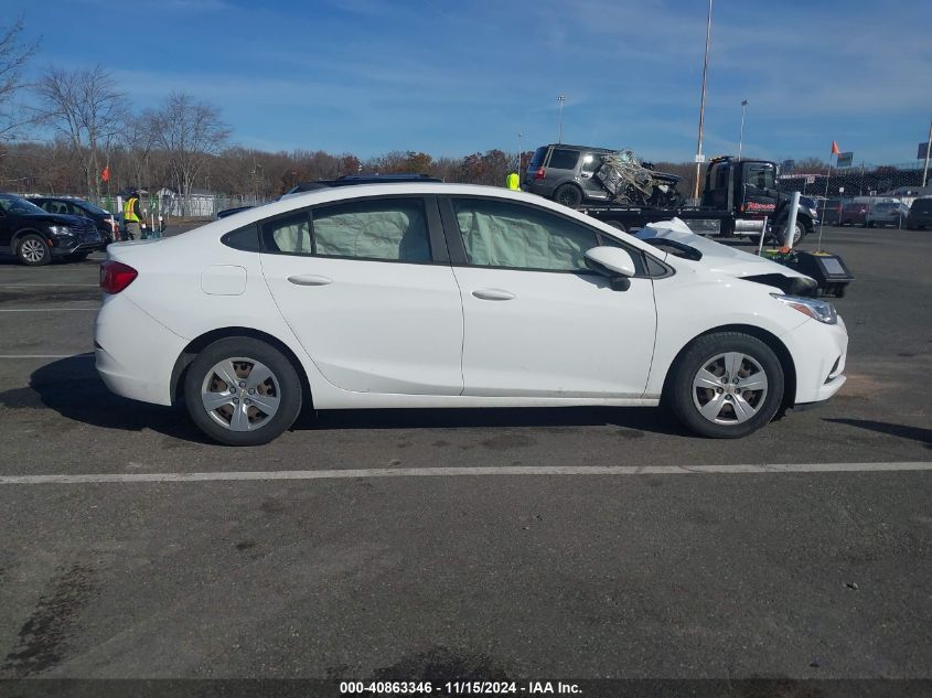 2018 Chevrolet Cruze Ls Auto VIN: 1G1BC5SM6J7210956 Lot: 40863346