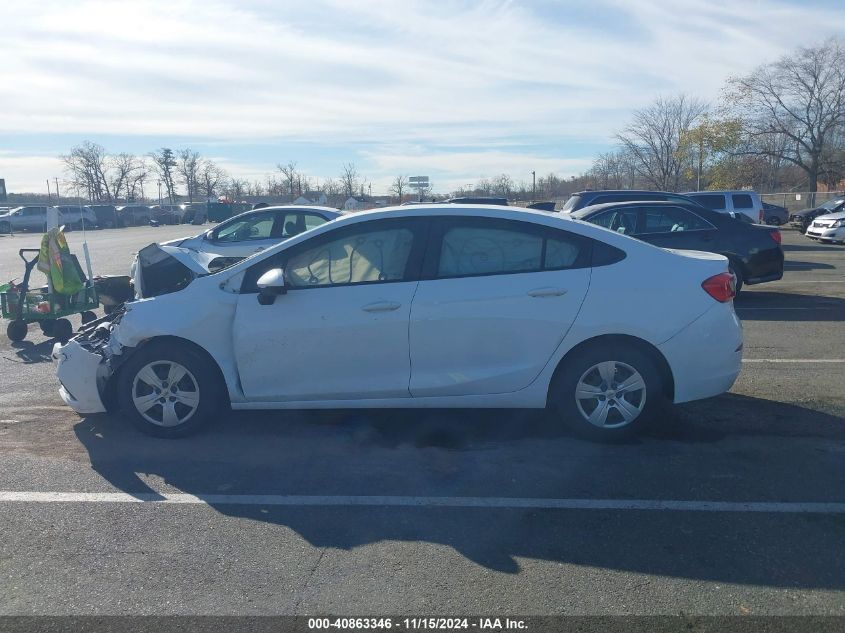 2018 Chevrolet Cruze Ls Auto VIN: 1G1BC5SM6J7210956 Lot: 40863346