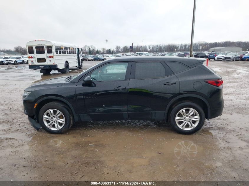 2020 Chevrolet Blazer Fwd 1Lt VIN: 3GNKBBRA8LS544910 Lot: 40863371