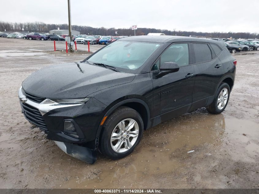 2020 Chevrolet Blazer Fwd 1Lt VIN: 3GNKBBRA8LS544910 Lot: 40863371