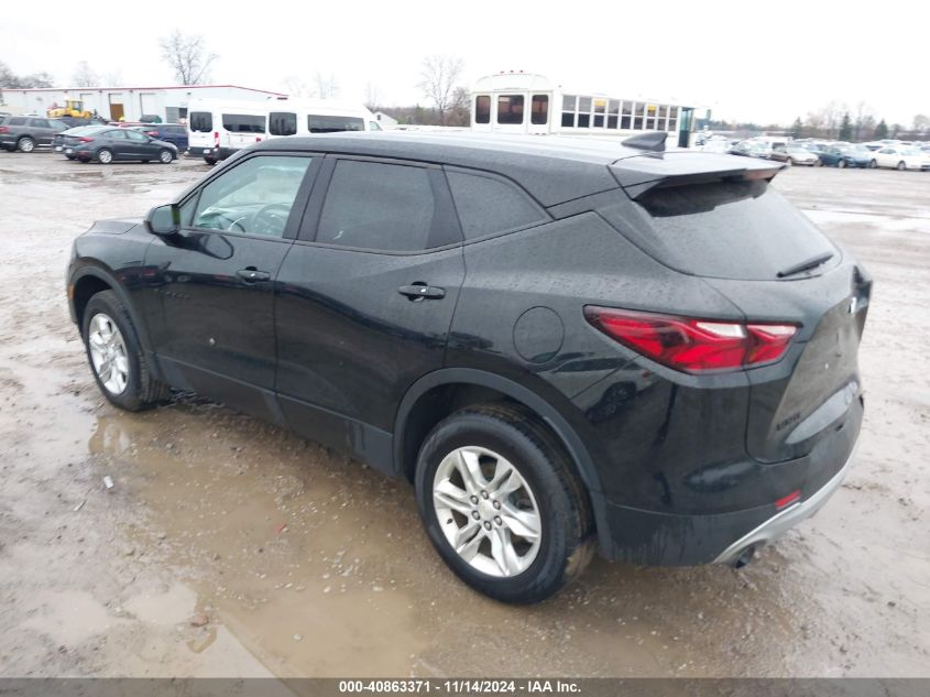 2020 Chevrolet Blazer Fwd 1Lt VIN: 3GNKBBRA8LS544910 Lot: 40863371