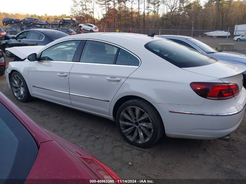 2013 Volkswagen Cc 3.6L Vr6 Executive VIN: WVWGU7AN5DE524792 Lot: 40863380