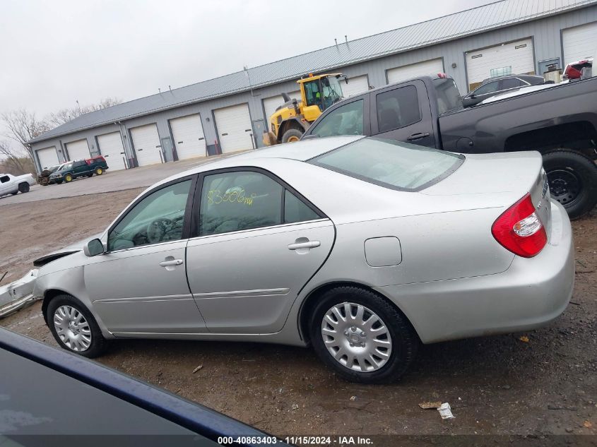 2003 Toyota Camry Xle VIN: 4T1BE32K93U258133 Lot: 40863403