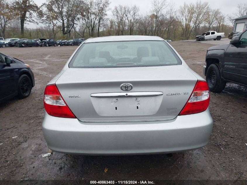 2003 Toyota Camry Xle VIN: 4T1BE32K93U258133 Lot: 40863403