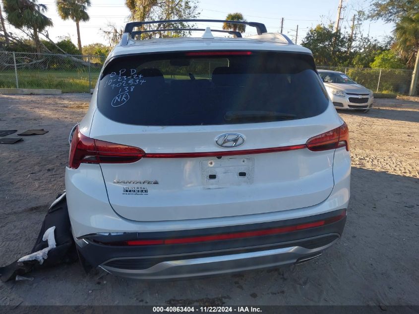 2022 Hyundai Santa Fe Sel VIN: 5NMS24AJ1NH398506 Lot: 40863404