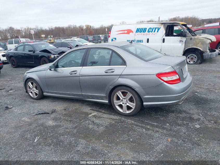 2011 Mercedes-Benz C 300 Luxury 4Matic/Sport 4Matic VIN: WDDGF8BB8BR143194 Lot: 40863424