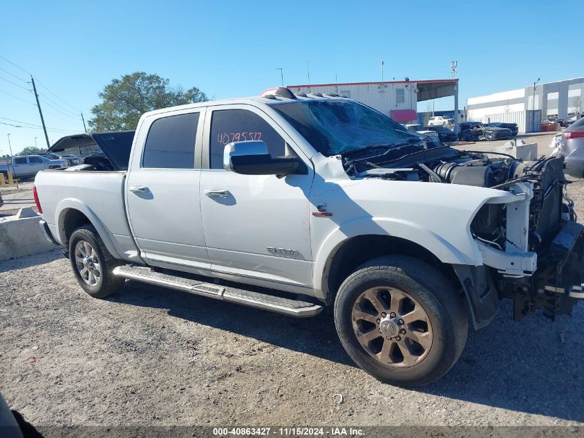 2019 Ram 2500 Laramie 4X4 6'4 Box VIN: 3C6UR5FL1KG557124 Lot: 40863427