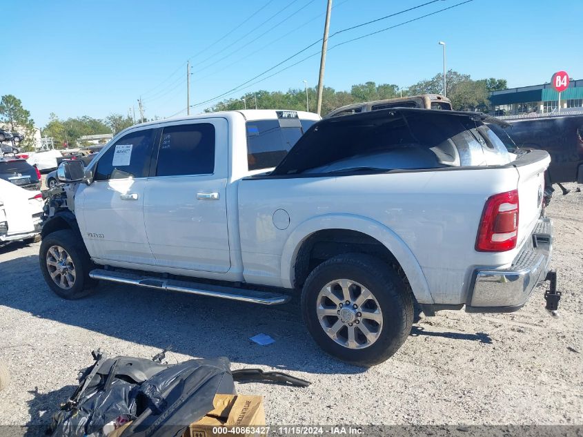 2019 Ram 2500 Laramie 4X4 6'4 Box VIN: 3C6UR5FL1KG557124 Lot: 40863427