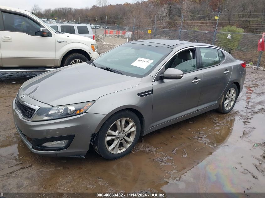 VIN 5XXGN4A78DG124816 2013 KIA Optima, EX no.2