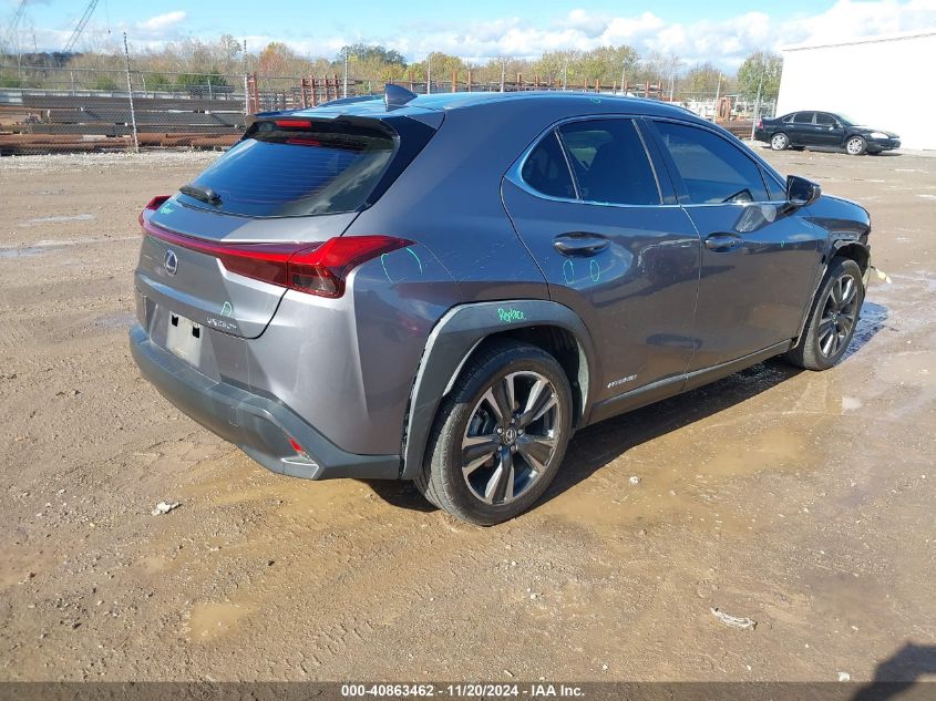 VIN JTHU9JBHXK2011660 2019 Lexus UX 250H no.4