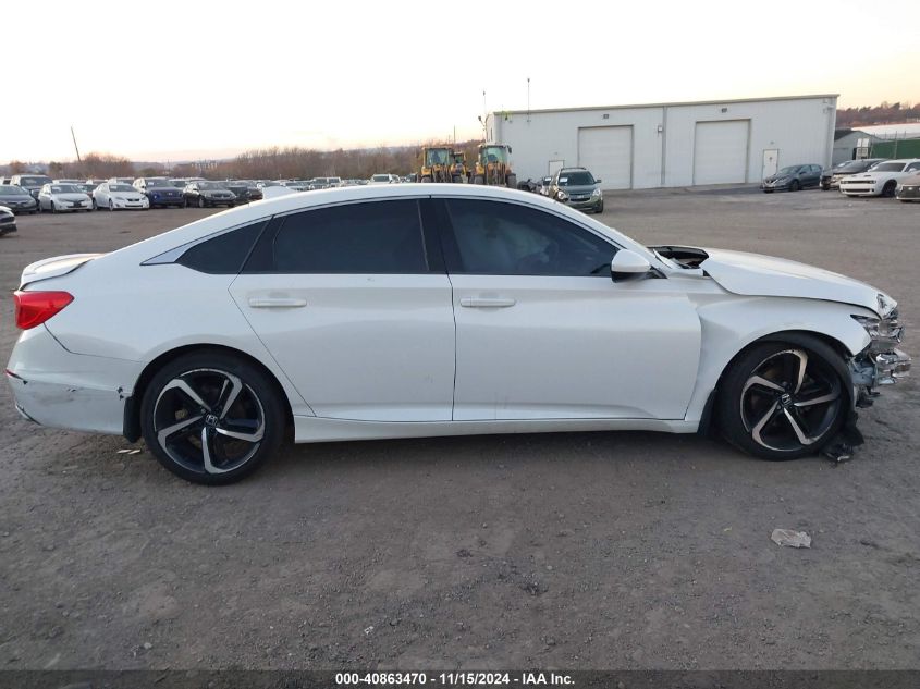 2018 Honda Accord Sport VIN: 1HGCV1F3XJA114199 Lot: 40863470