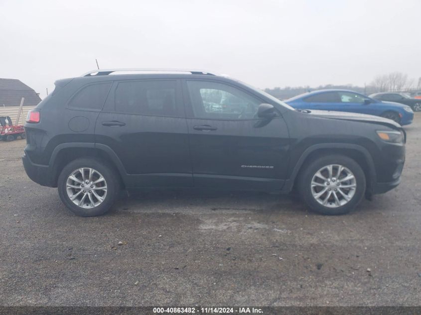 2021 Jeep Cherokee Latitude Fwd VIN: 1C4PJLCBXMD114354 Lot: 40863482