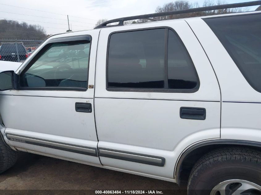 2001 Chevrolet Blazer Lt VIN: 1GNDT13W51K263614 Lot: 40863484