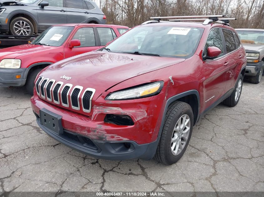 2016 Jeep Cherokee Latitude VIN: 1C4PJMCB2GW255580 Lot: 40863497