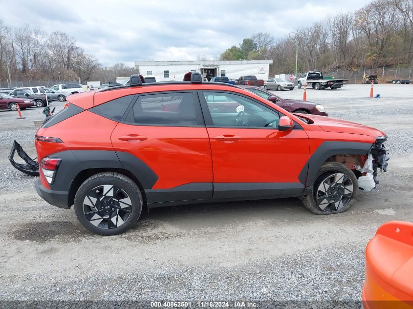 2024 Hyundai Kona Sel VIN: KM8HBCAB7RU141258 Lot: 40863501