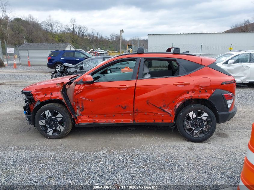 2024 Hyundai Kona Sel VIN: KM8HBCAB7RU141258 Lot: 40863501